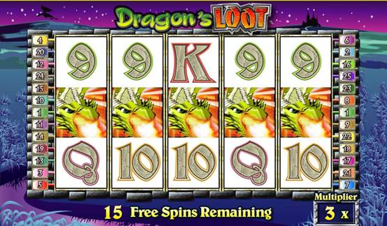 Dragons Loot online slots